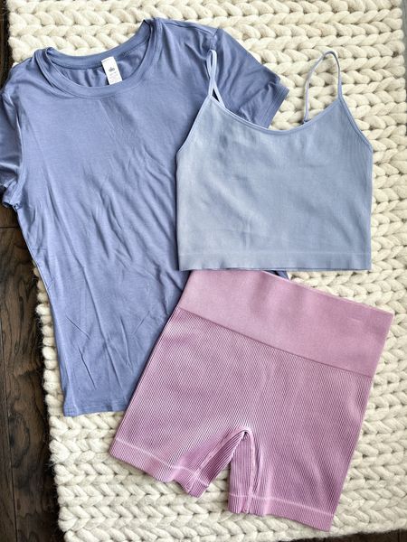 Loving this set for spring 

Athleisure Outfit - Summer Color Trends - Fitness Outfit - Gym Wear 

#aloyoga #alo #matchingset #ribbedshorts

#LTKfit #LTKstyletip #LTKFind