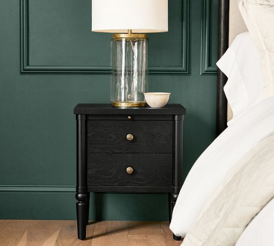 Chris Loves Julia Modern Traditional Mini Nightstand (28") | Pottery Barn (US)
