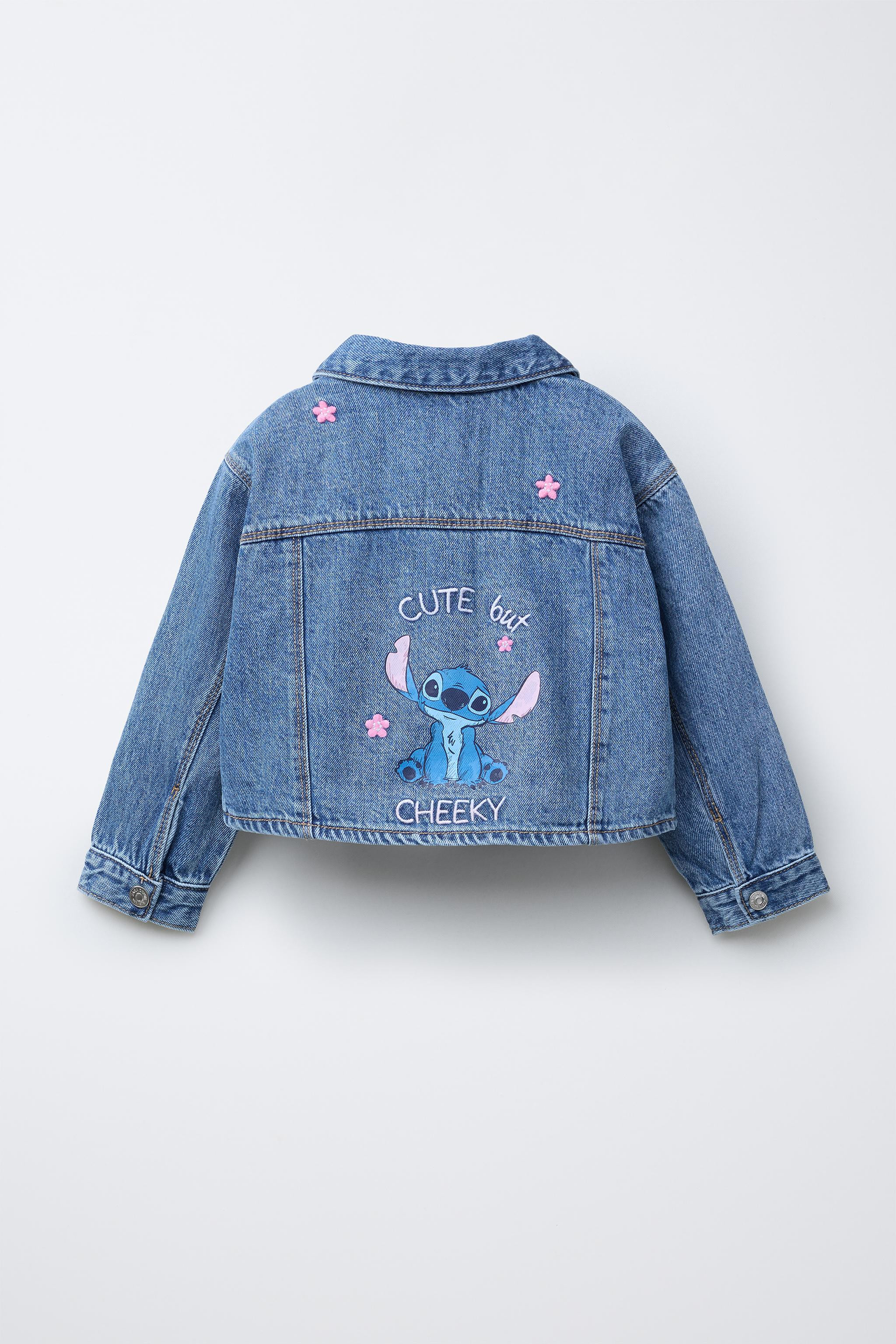 LILO & STITCH © DISNEY EMBROIDERED DENIM JACKET | Zara US