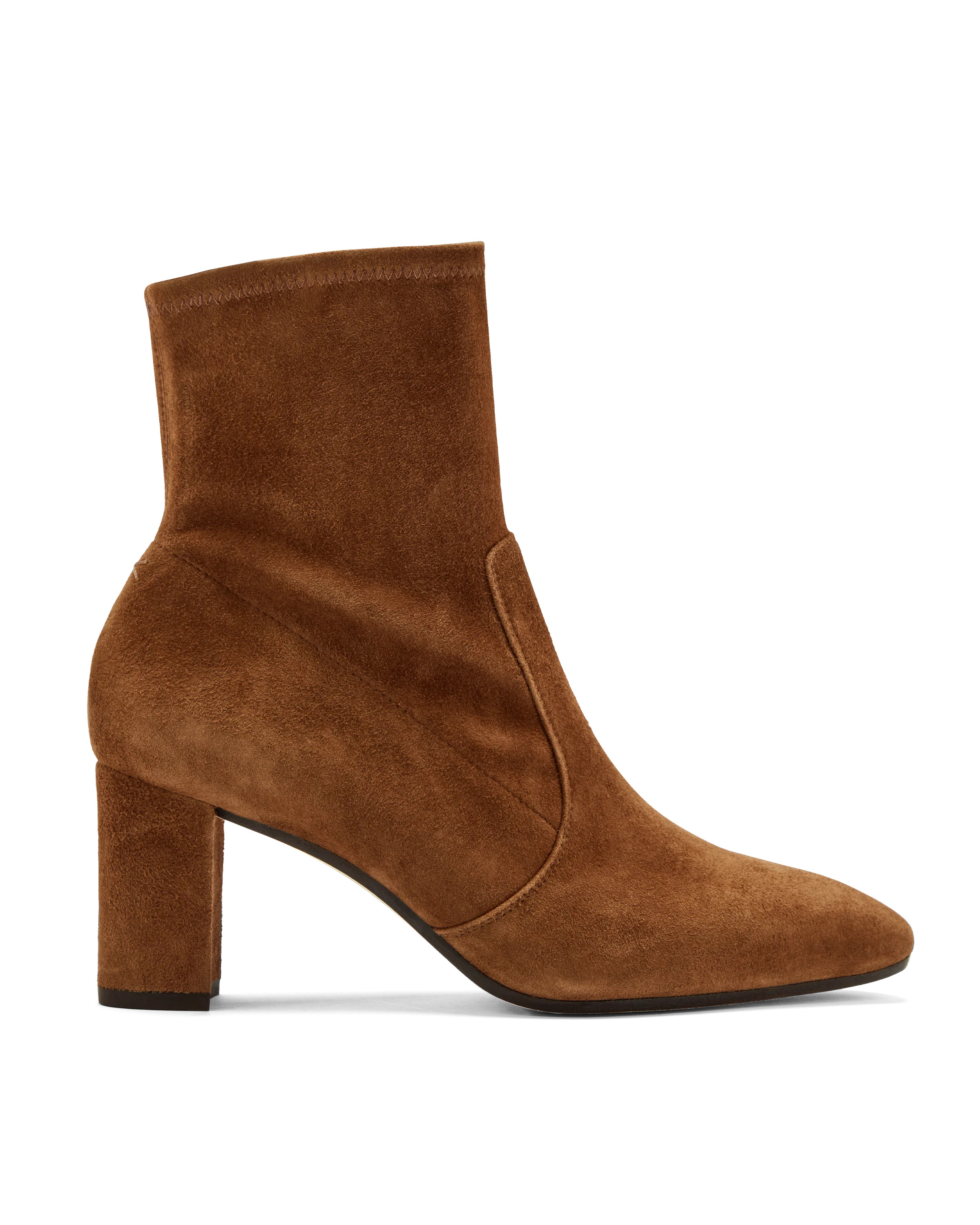 Paz 70 Stretch: Rye Suede | Inez Shoes, LLC