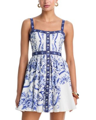 FARM Rio Porcelain Garden Mini Dress | Bloomingdale's Women Dresses | Bloomingdale's (US)