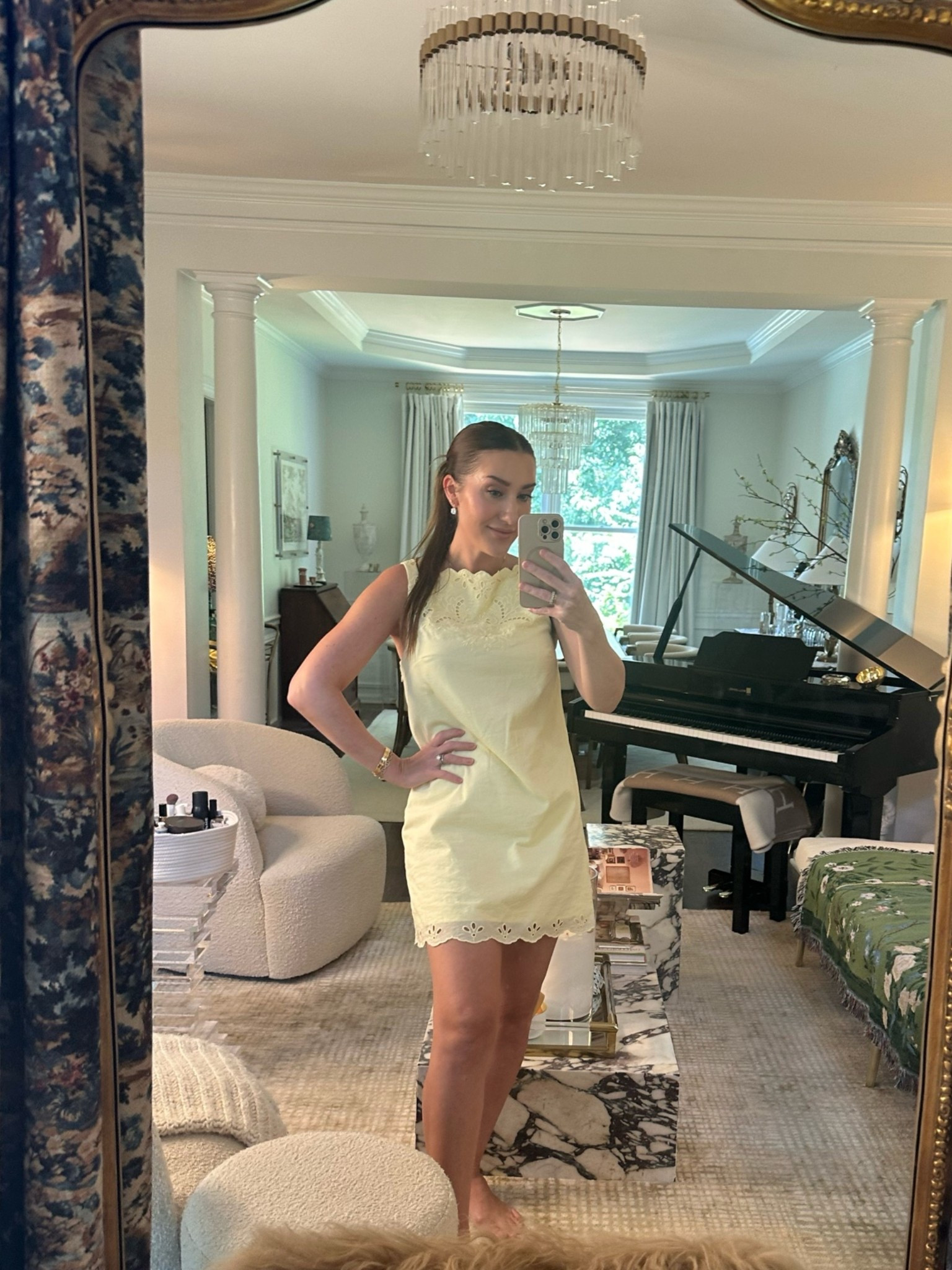 Versatile little butter yellow dress currently on sale! 
Also comes in ivory and black
Medium 
@abercrombie

#LTKootd #LTKSaleAlert