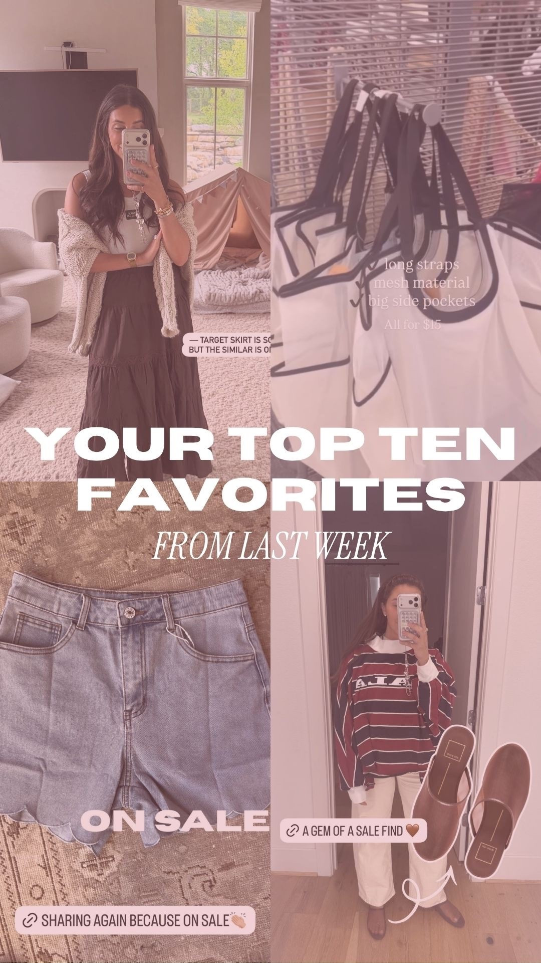 Top ten favorites + some MMD sales❤️

Dressupbuttercup.com #dressupbuttercup #dederaad

#LTKmomlife #LTKSeasonal #LTKSaleAlert