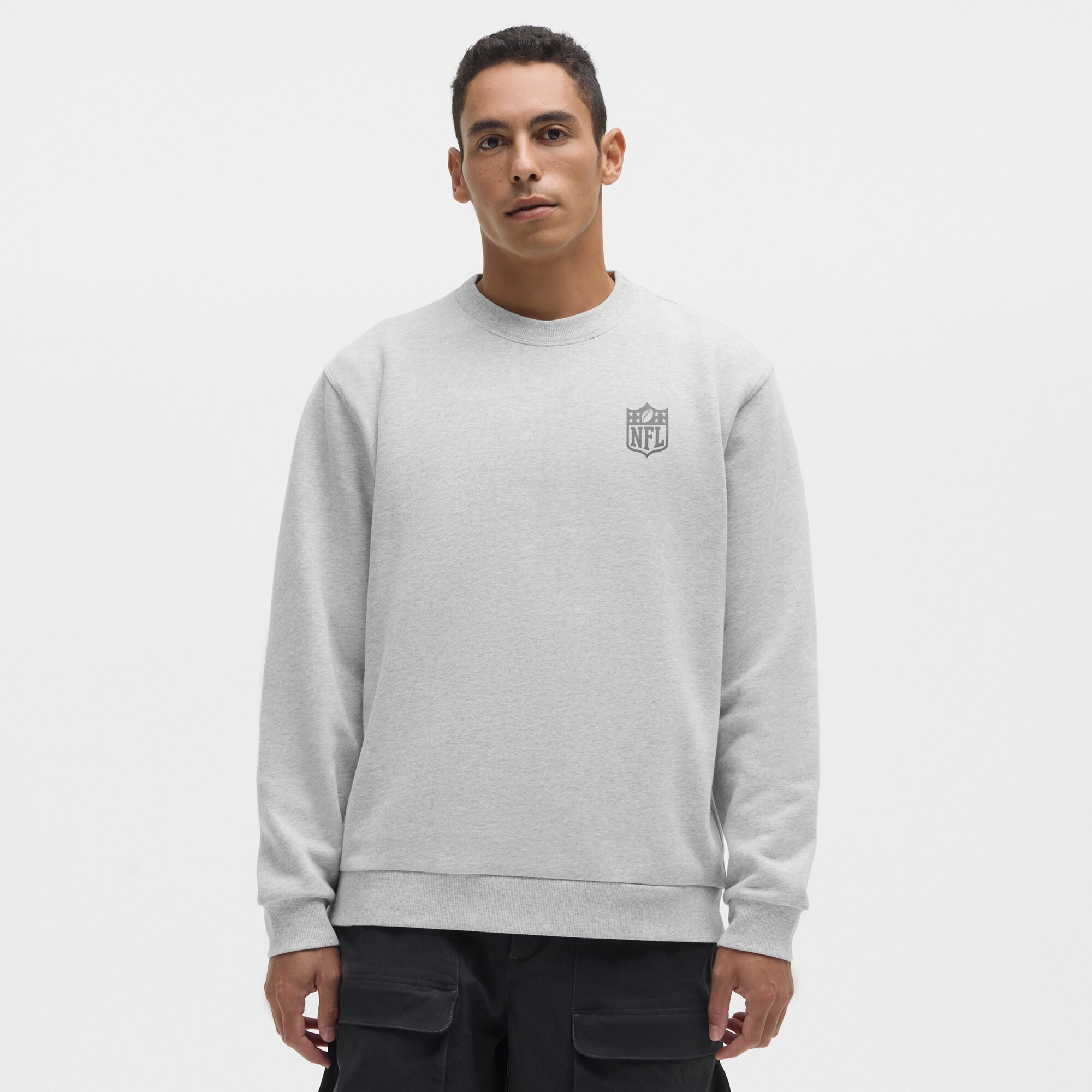 NFL lululemon Steady State Sweatshirt - Heathered Silver Drop | Fanatics