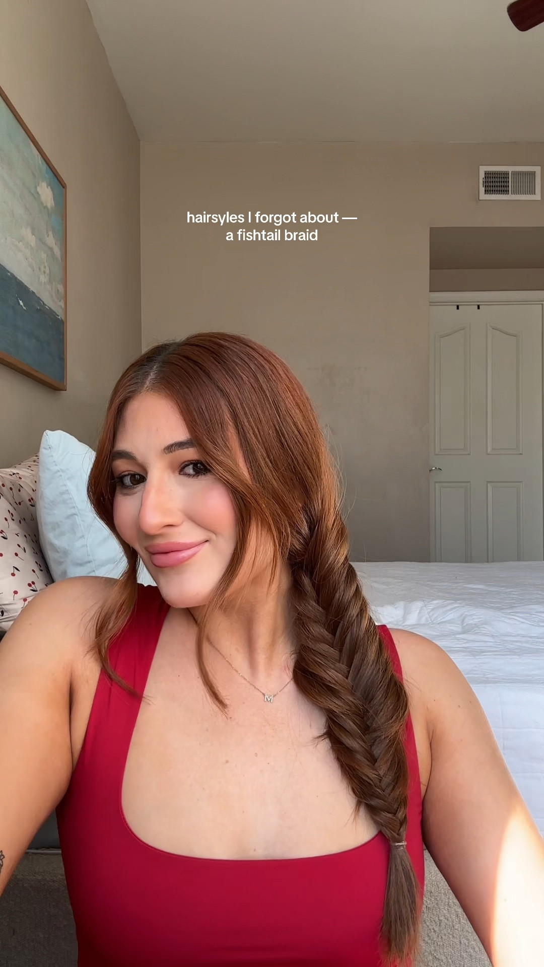 Bring back a fishtail braid! 