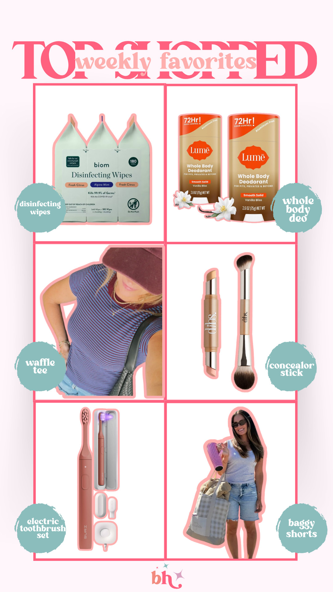 Top Shopped of the Week!! 

top sellers, watchnow, denim, beauty, home finds, hygiene, britt horton #LTKFindsUnder100 

 #LTKdayinmylife
