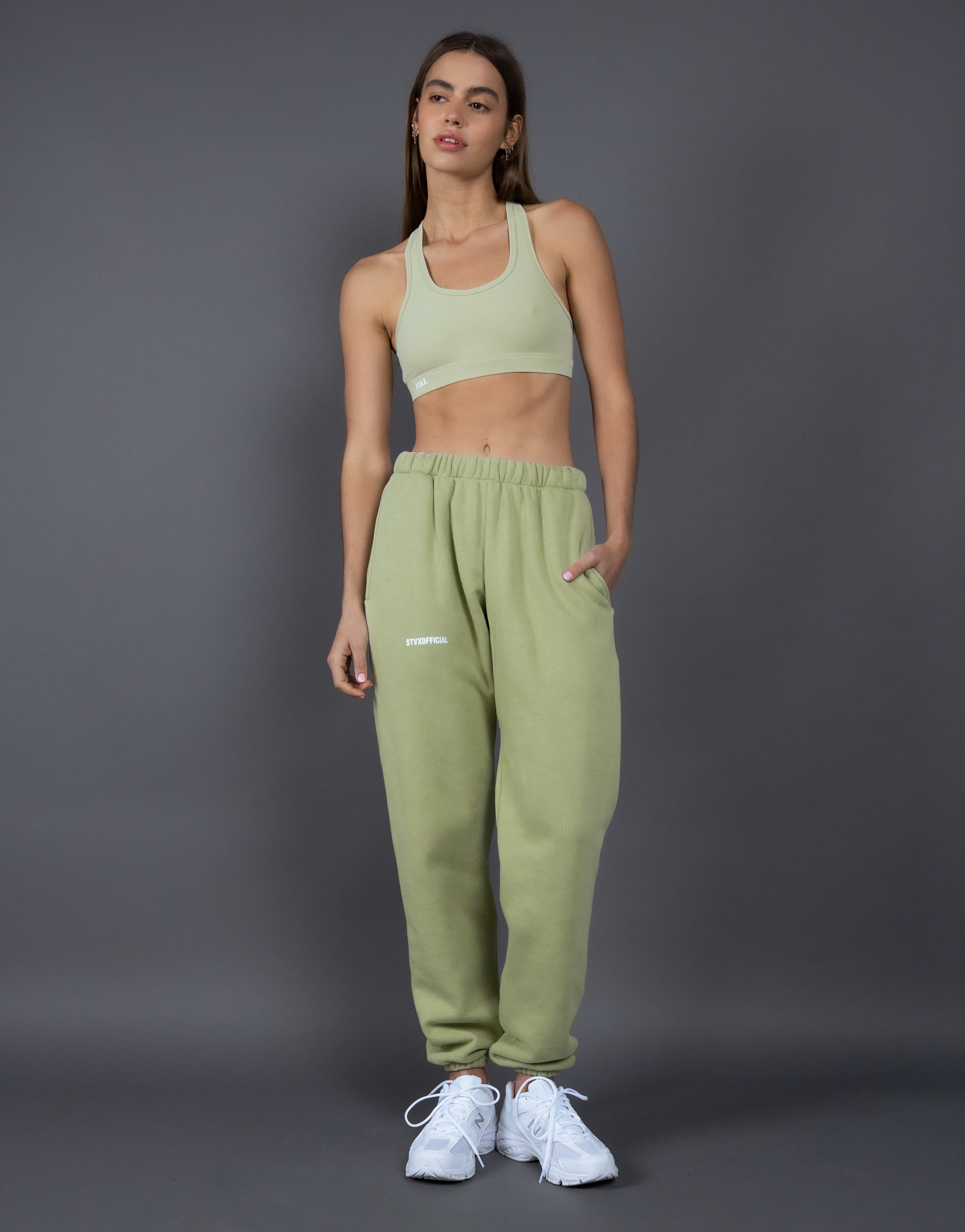 W22 Joggers Tera - Green | STAX.