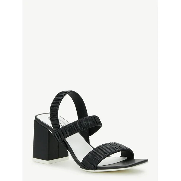 Scoop Women’s Block Heel Sandals - Walmart.com | Walmart (US)