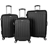 Kenneth Cole Reaction Renegade 3-Piece Luggage Expandable 8-Wheel Spinner Lightweight Hardside Trave | Amazon (US)