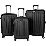 Kenneth Cole Reaction Renegade 3-Piece Luggage Expandable 8-Wheel Spinner Lightweight Hardside Trave | Amazon (US)