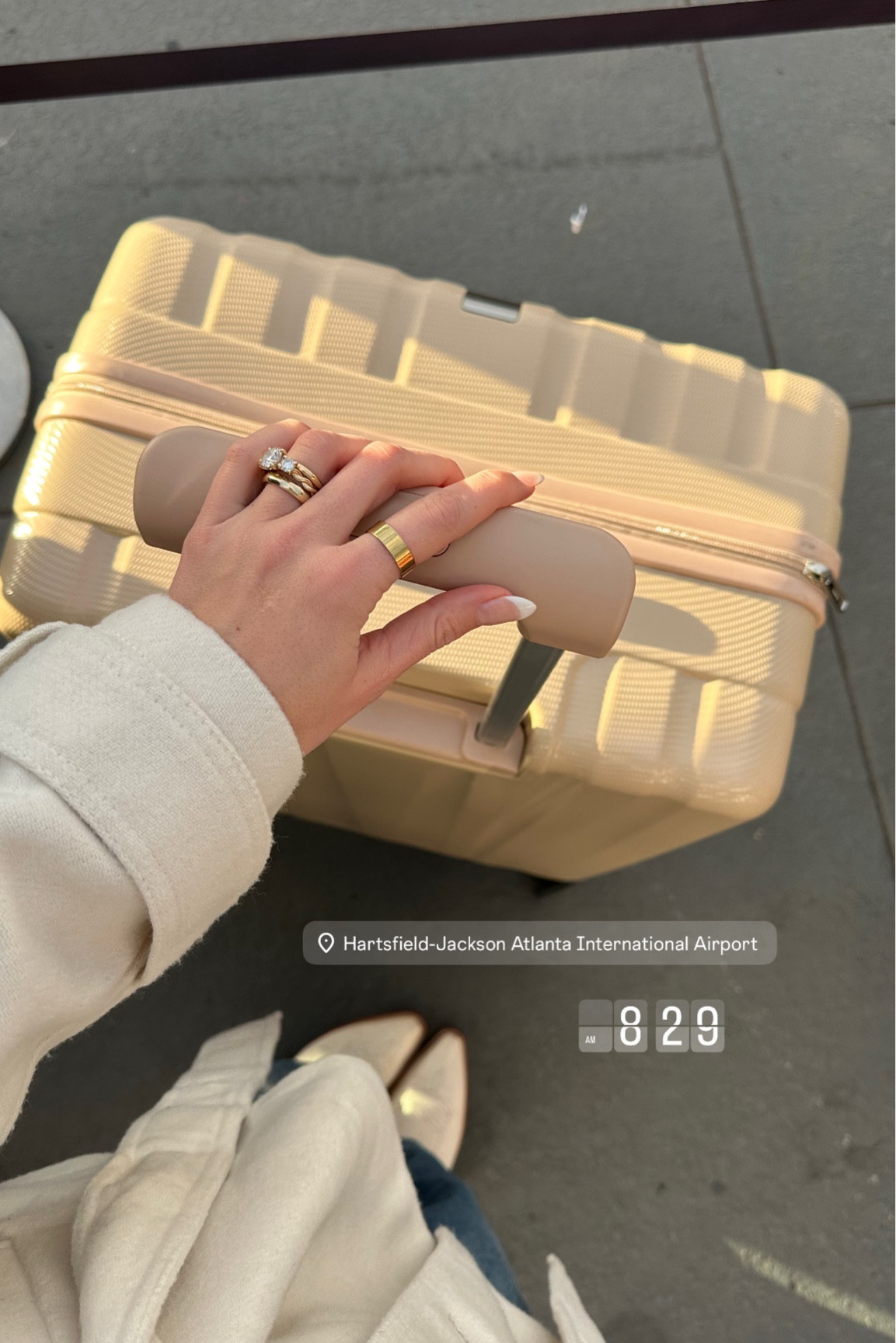 travel day essentials! obsessed with this amazon luggage- it comes in a multiple sizes

#LTKTravel