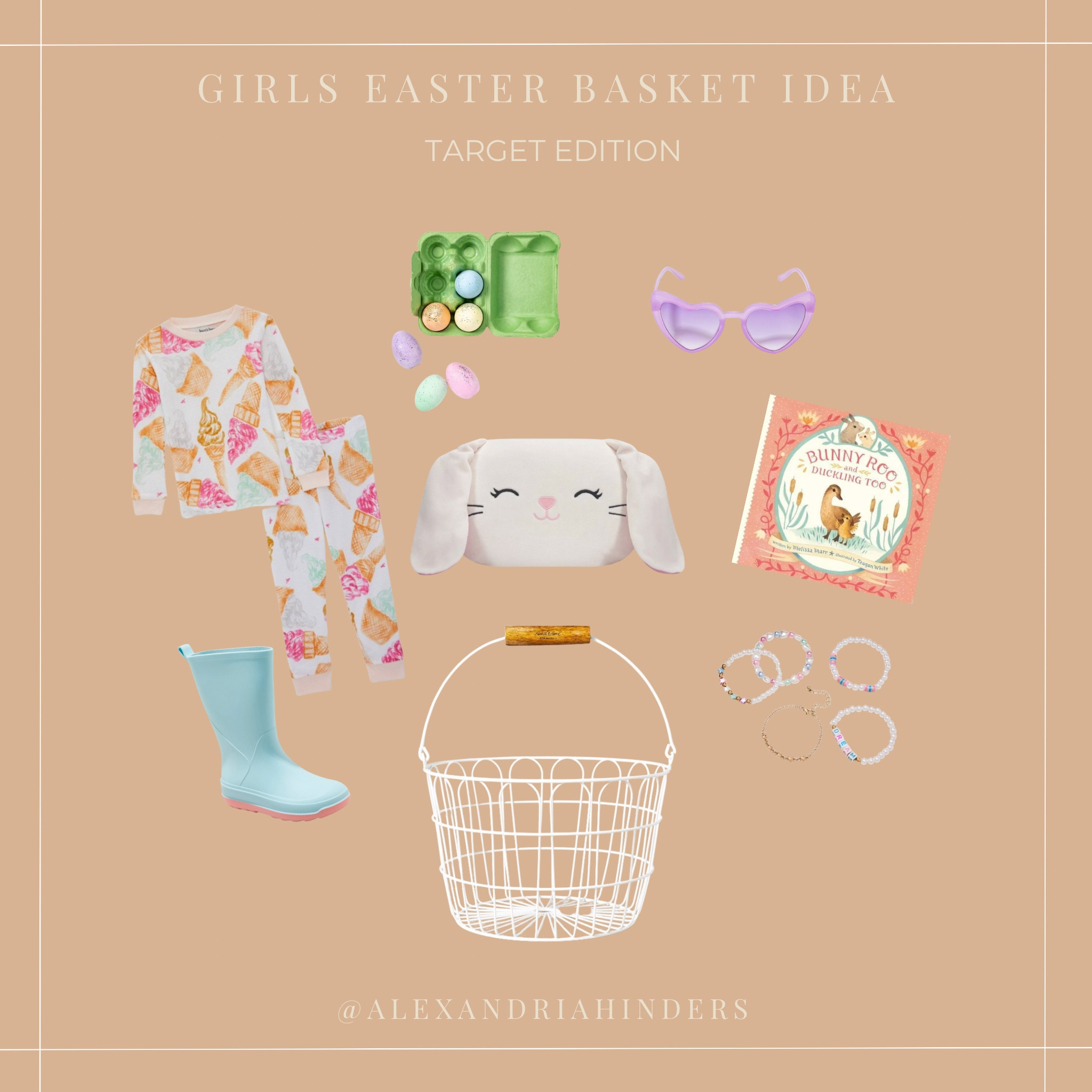 Easter Basket Idea for girls from Target