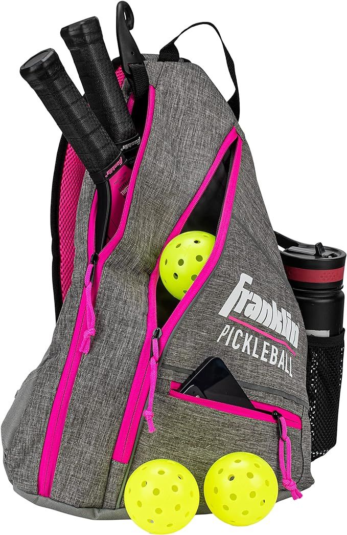 Franklin Sports Pickleball Bag - Men's and Women's Pickleball Backpack - Adjustable Sling Bag - O... | Amazon (US)