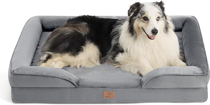 Bedsure Orthopedic Dog Bed for Extra Large Dogs - XL Waterproof Dog Bed Medium, Foam Sofa with Re... | Amazon (US)
