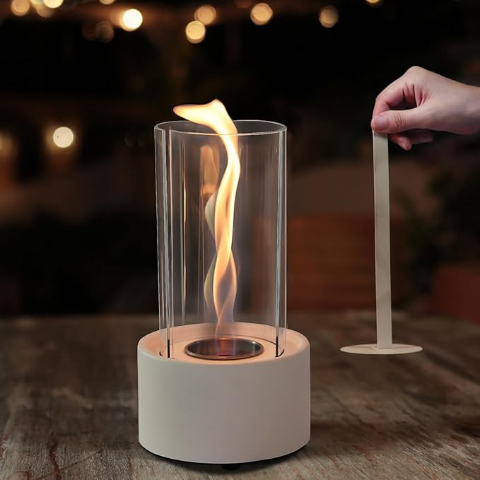 Tornado Tabletop Fire Pit – Premium Design Table Top Firepit for Gatherings - Up to 2.5H Burn, ... | Amazon (US)