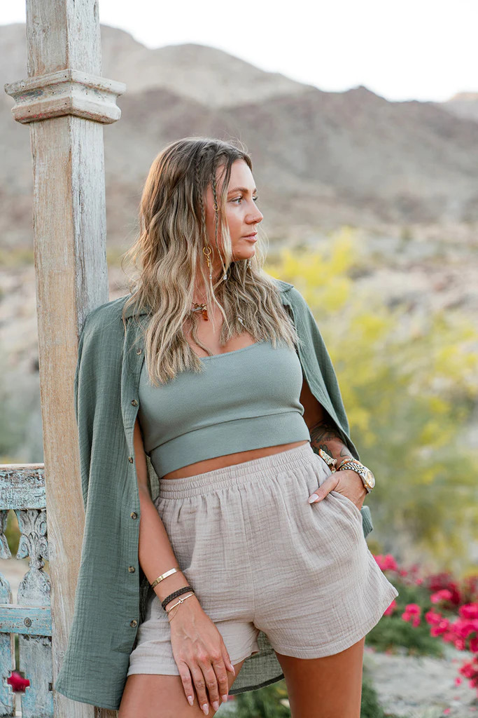Desert Gauze Shorts | Tribe Kelley