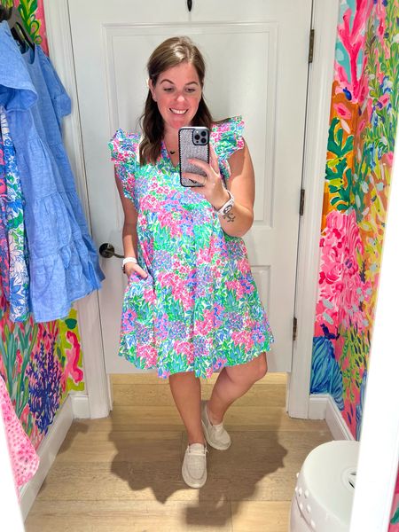 Don’t be surprised when this Lilly dress ends up in my closet! Love the fit, love the ruffles and this is another dress that can be dressed up or down! The dress runs TTS and is available in 2 color options! 

#LTKFind #LTKstyletip #LTKSeasonal
