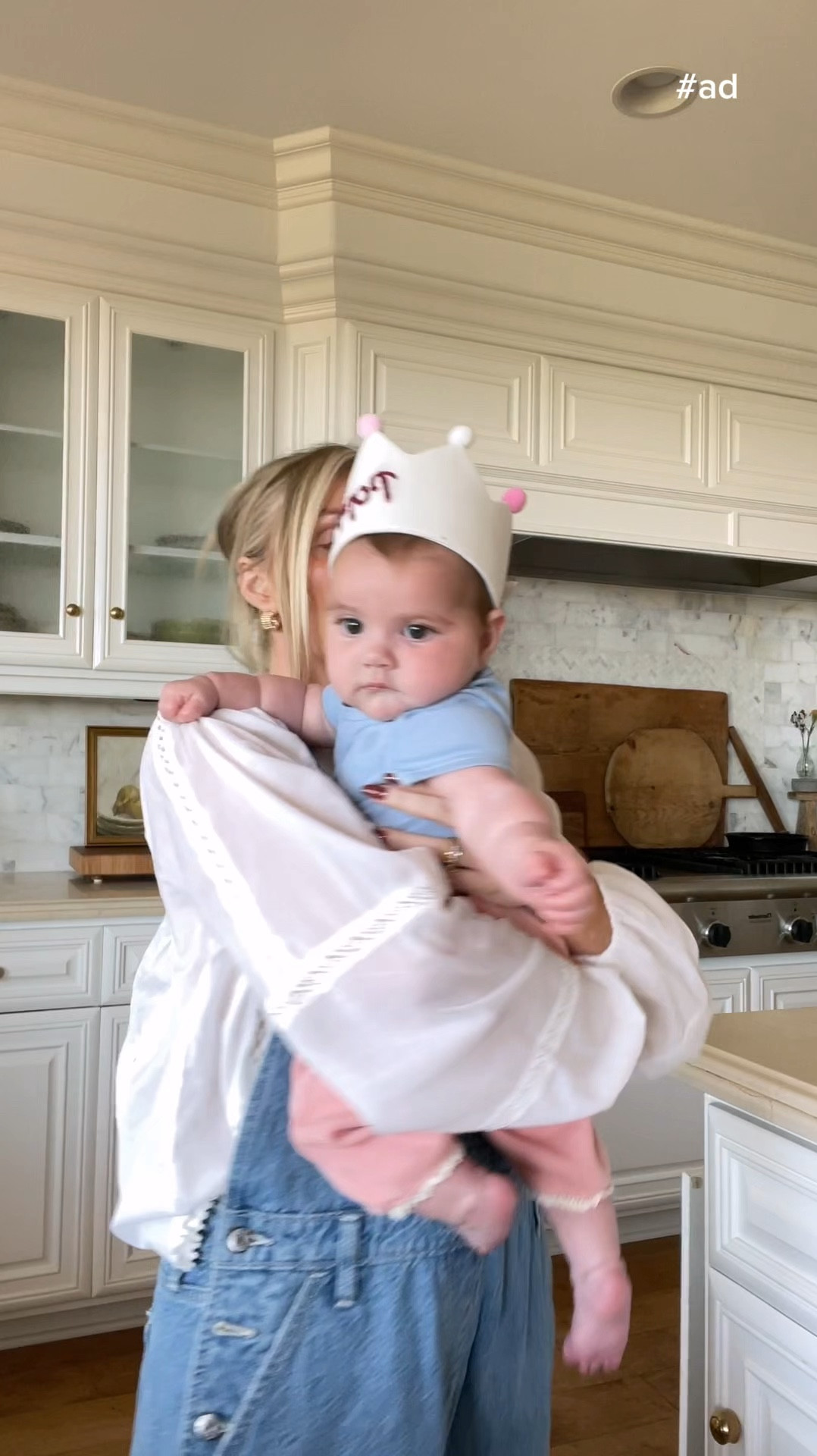 #ad let’s eat lunch together !! poppy loves these @gerber purées ! #target #targetpartner @target