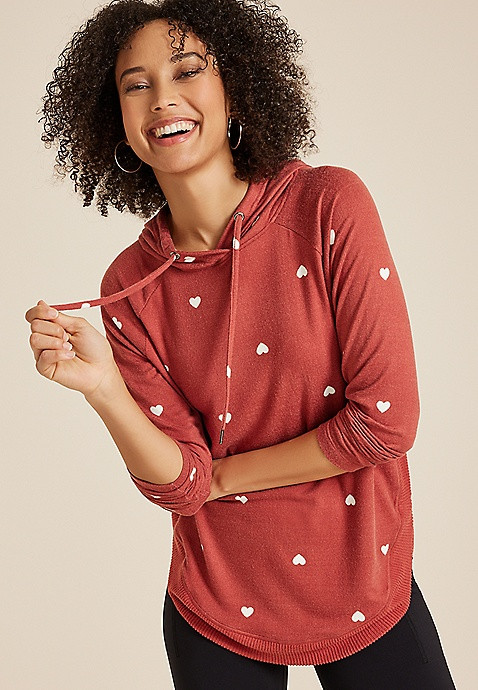 Haven Heart Hoodie | Maurices