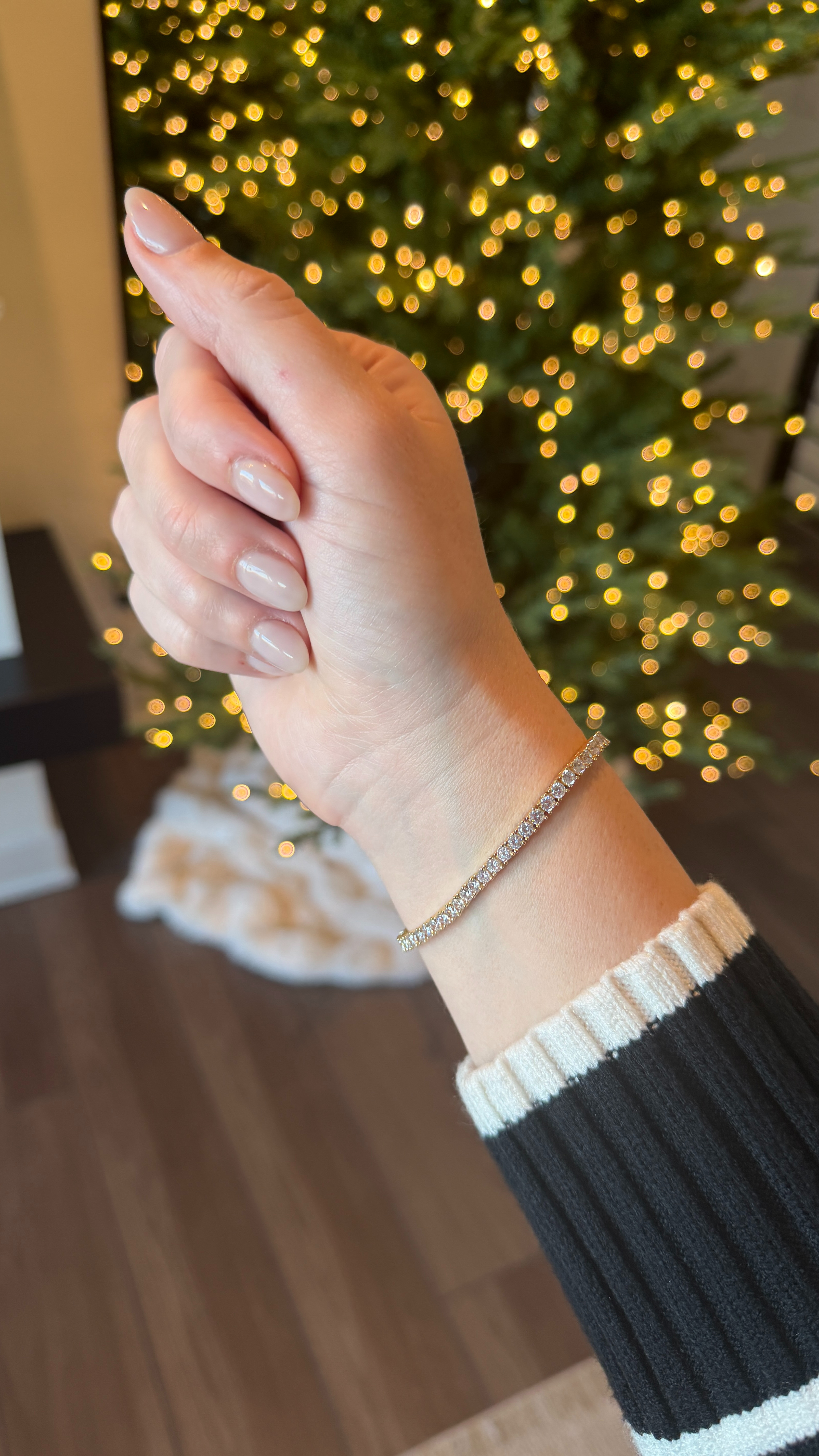 Loving my new bracelet—simple, pretty, perfect for gifting and under $20! Pair with these earrings, necklace and ring I've tagged here too!  

 #LTKGiftGuide