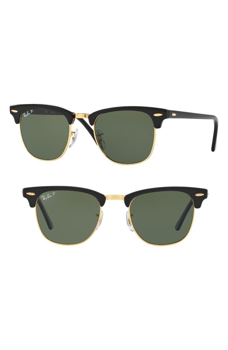 Classic Clubmaster 51mm Polarized Sunglasses | Nordstrom