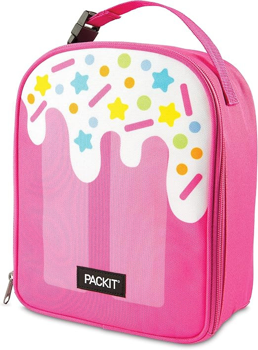 PackIt® Freezable Playtime Lunch Box, Pink Popsicle, Built with EcoFreeze® Technology, Collapsi... | Amazon (US)