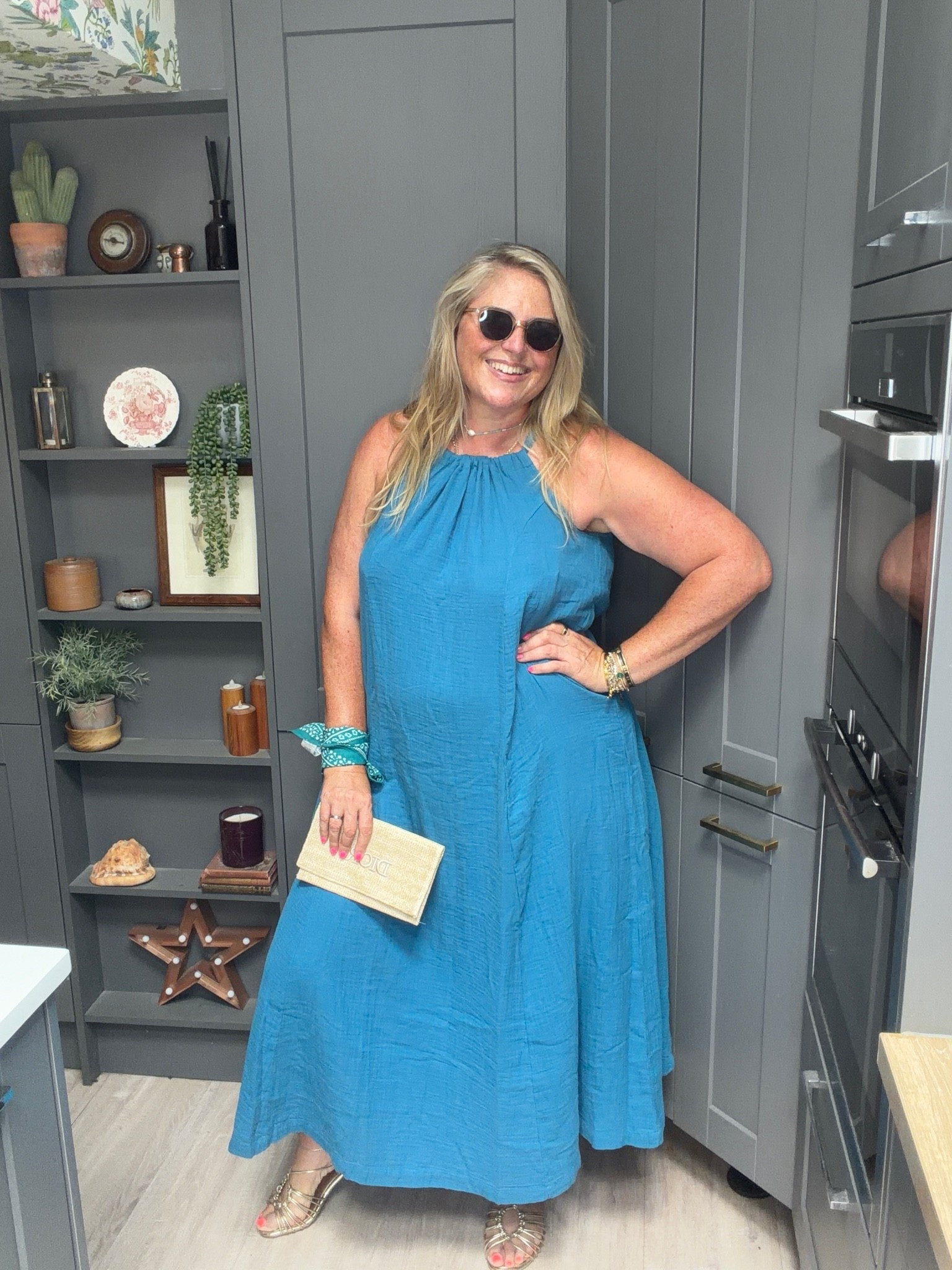 Maxi dress, sunglasses, sandals, bag

#LTKsummer #LTKdatenight #LTKplussize