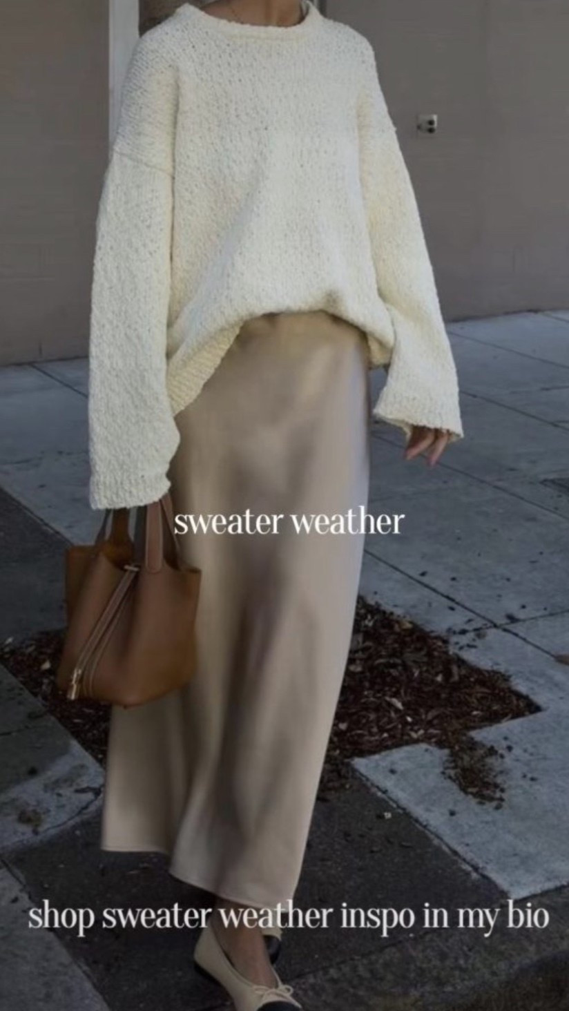 Quince Slip skirt, winter white outfits 

#LTKSaleAlert #LTKFindsUnder50 #LTKCyberWeek