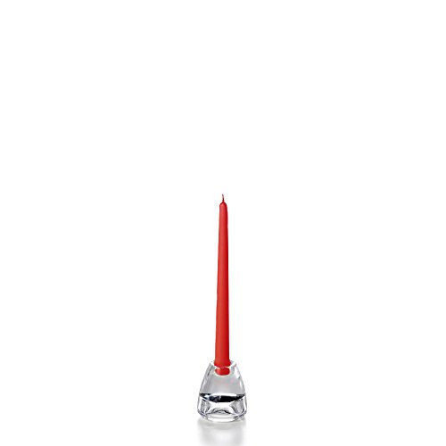 yummi Ruby Red Taper Candles -10 inch - 12 per Pack | Amazon (US)