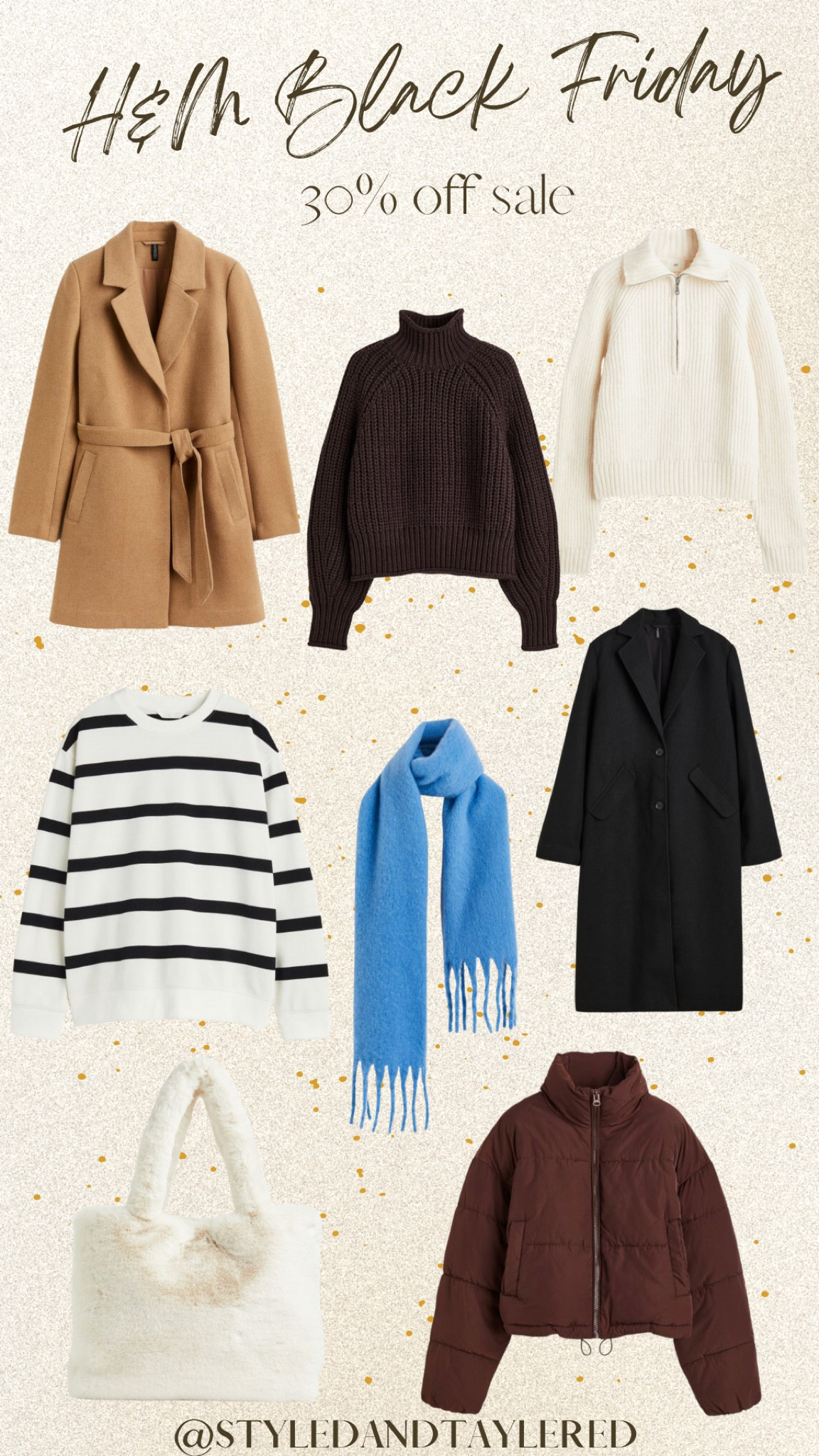 H&M Black Friday 30% off sale!!!! 

#LTKCyberweek #LTKunder100 #LTKsalealert