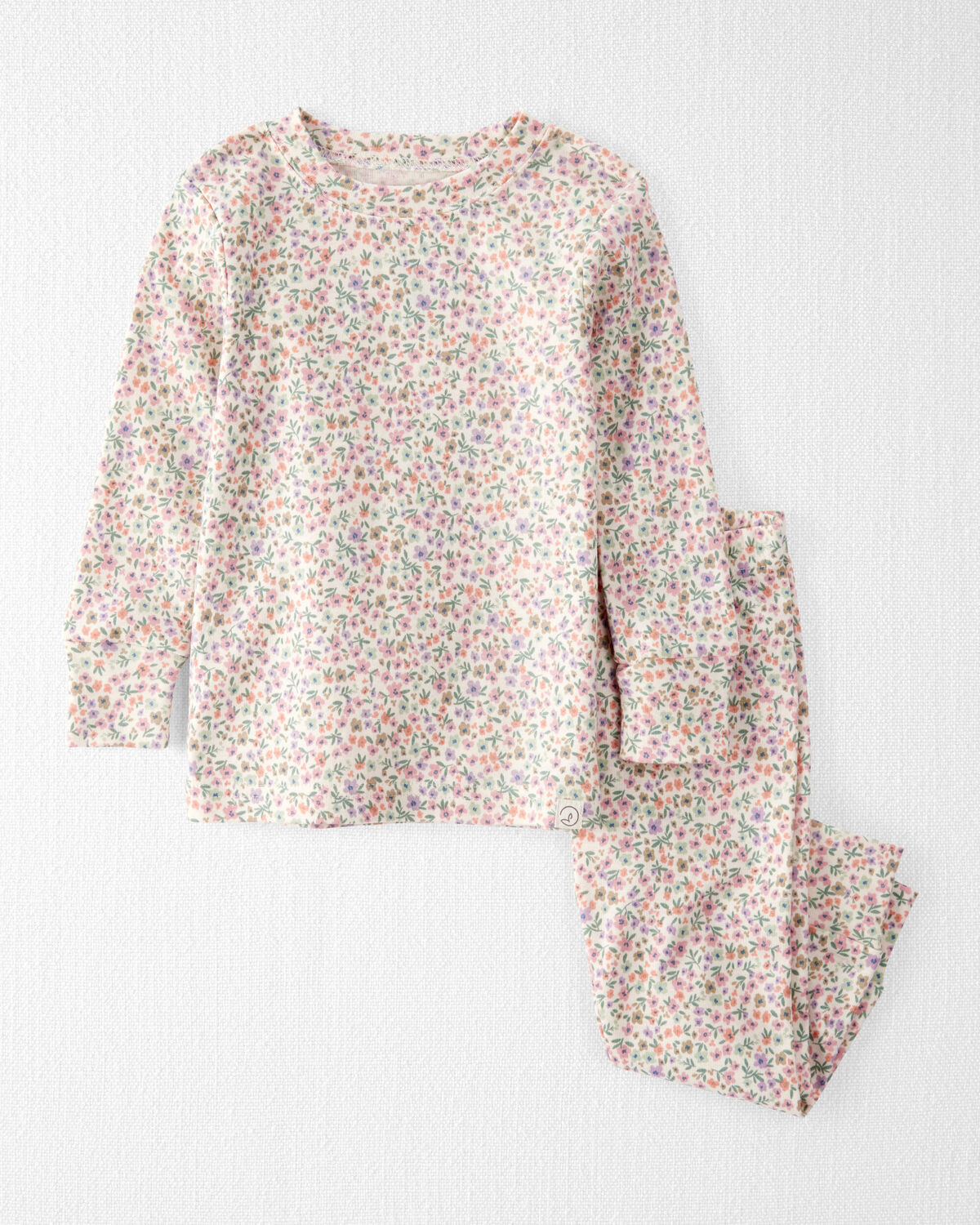 Baby 2-Piece Organic Cotton Floral-Print Pajamas | Carter's Inc