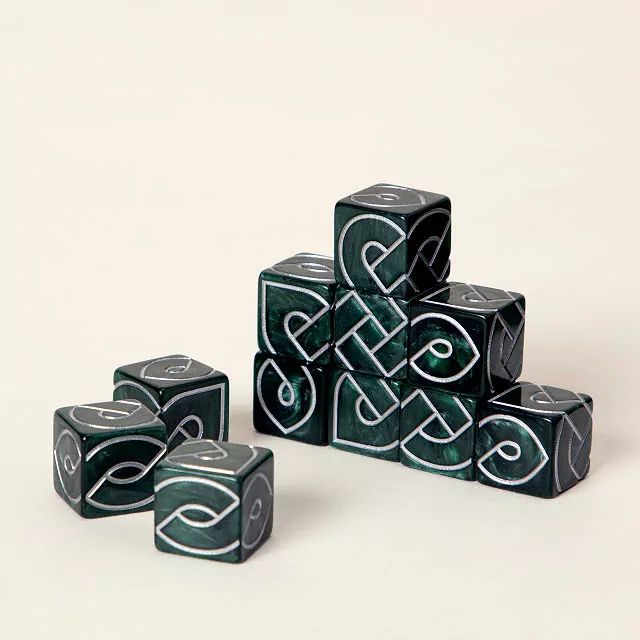 Celtic Knot Dice | UncommonGoods