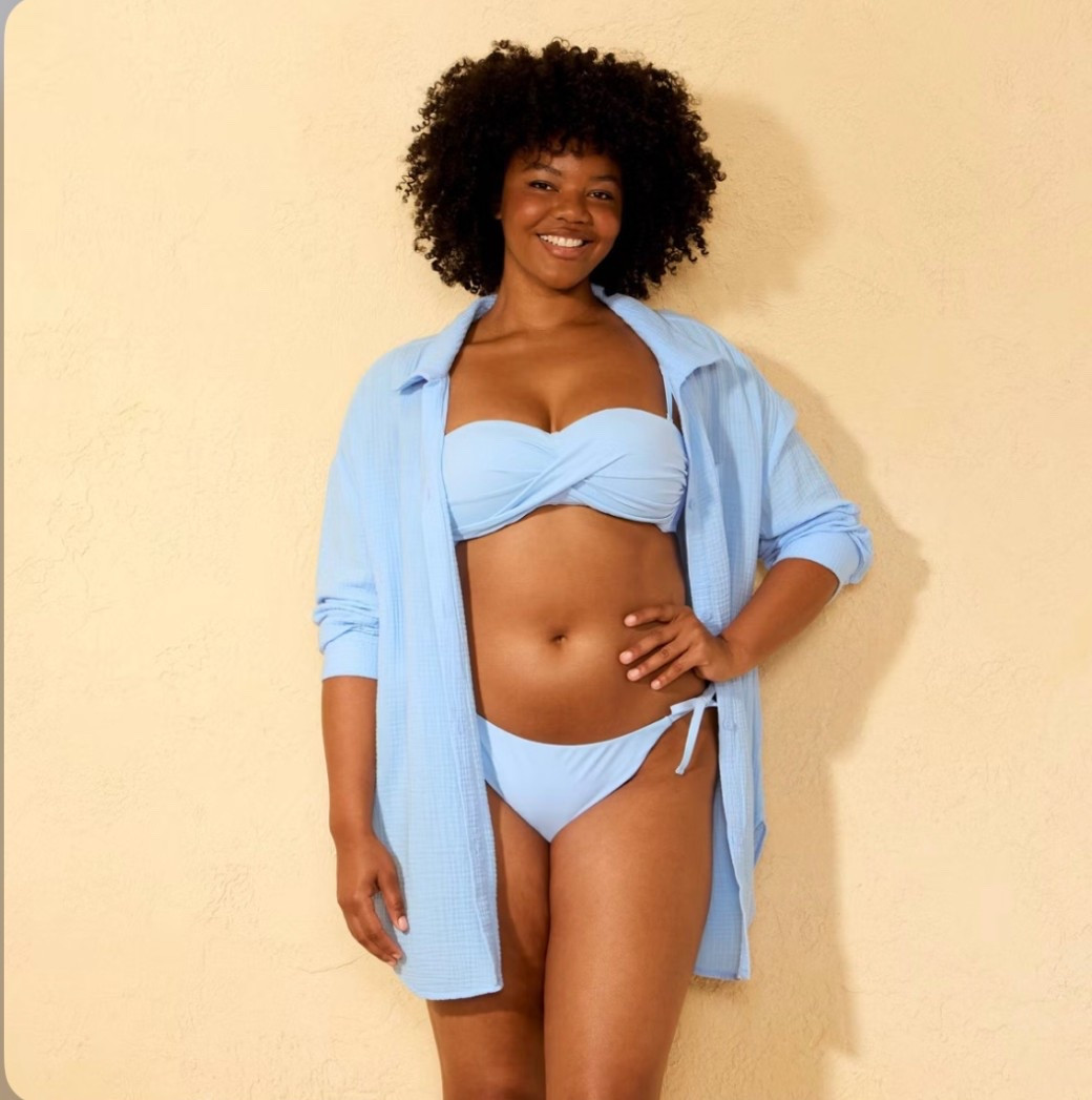 The perfect gauze swim cover up made of 100% cotton in sizes XS to 3X. Comes in white and black, too.

#LTKPlusSize #LTKMidsize #LTKSwim