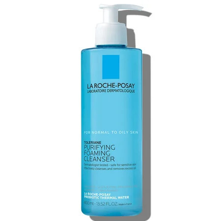 La Roche-Posay Toleriane Purifying Foaming Facial Cleanser 13.52 fl oz | Walmart (US)