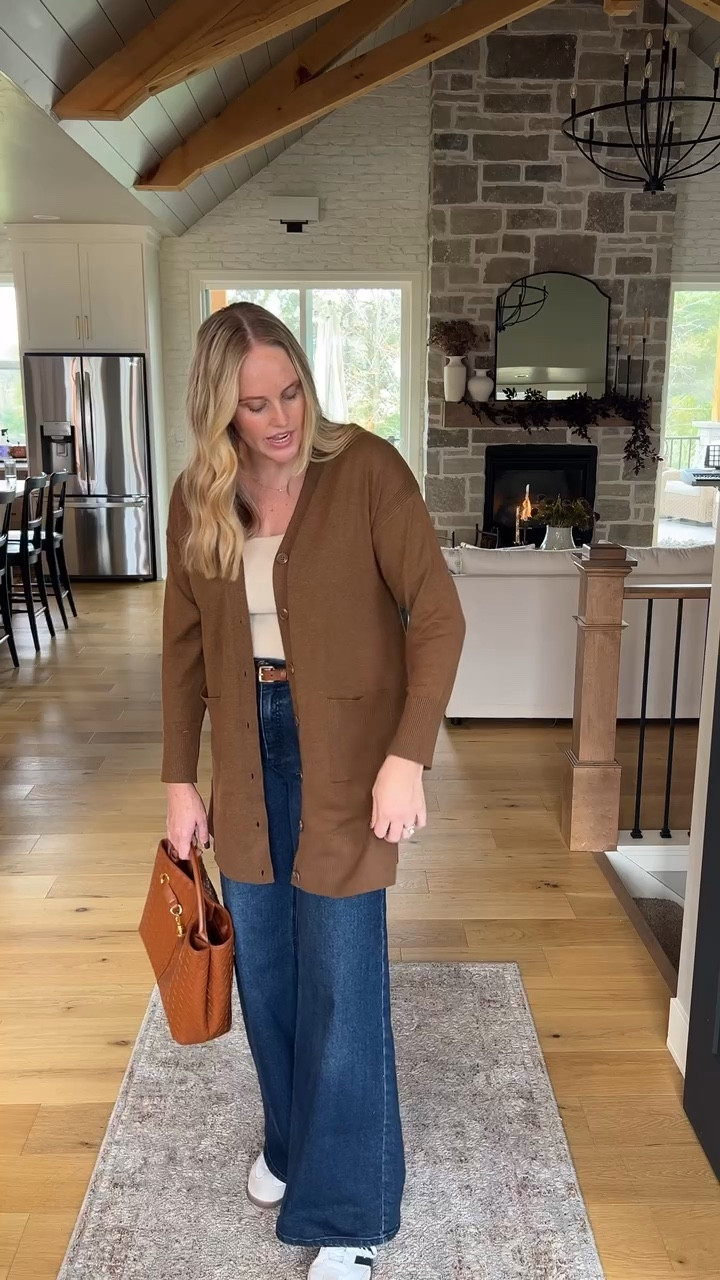 I love this brown cardigan from Walmart! It’s so perfect for fall 🙌🏼

Style tips - Outfit inspo - Trendy fashion - Casual fashion - Mom looks 

#LTKSeasonal #LTKStyleTip