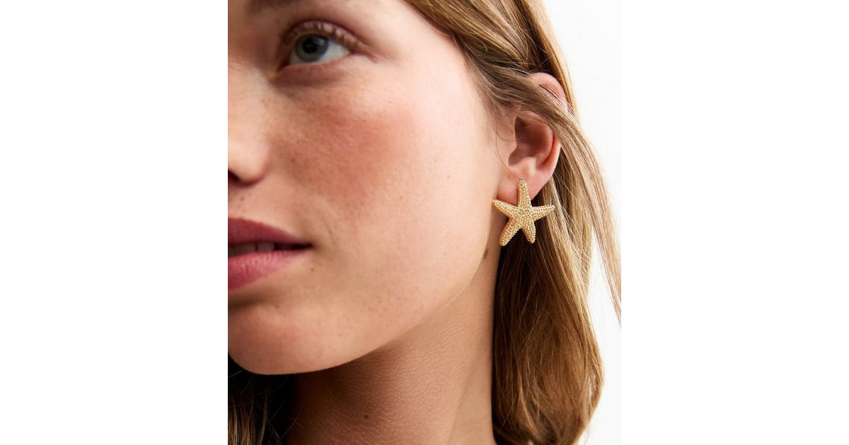 Gold Tone Starfish Stud Earrings
						
						Add to Saved Items
						Remove from Saved Items | New Look (UK)