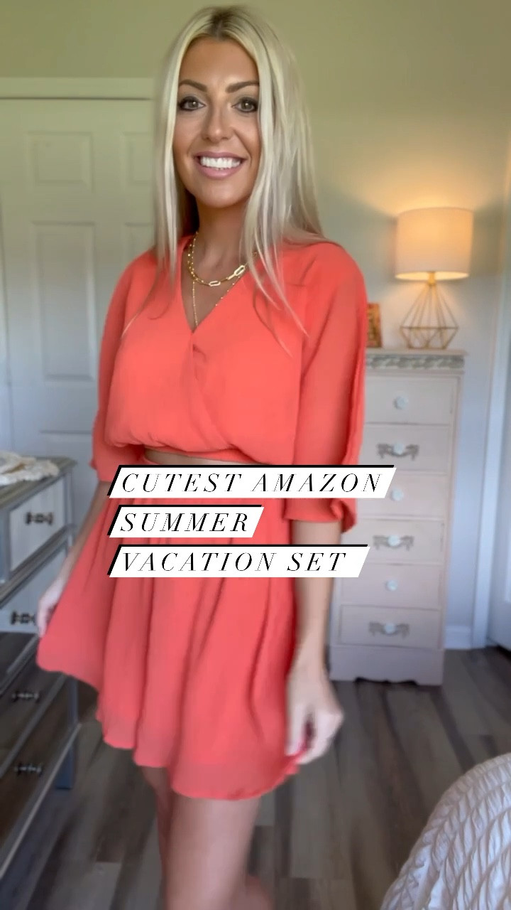 The cutest 2 piece outfit for Summer on Amazon! It comes in 8 colors and it’s only $32! Perfect for summer date nights and for vacation🌴

Amazon finds | Amazon fashion | Cruise outfit | resort outfit | vacation dress | outfit inspo | affordable fashion | vacation set | outfit ideas | weekend outfits | date night outfit | summer fashion | beach style | beach outfit 

#vacationoutfit #summerset #2pieceoutfit #amazonfashion #amazonfashionfinds #under40 #affordableoutfit  #resortoutfit #amazonfashionfavorites #croptop #founditonamazon #womenfashion #fashionreels #instafashion #resortwear #summerdatenight #ootdfashion #amazoninfluencer #summeroutfits #lookforless #beachstyle

#LTKFind #LTKtravel #LTKunder50