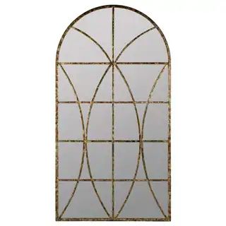 Copper Grove Etropole Windowpane Arch Wall Mirror | Bed Bath & Beyond