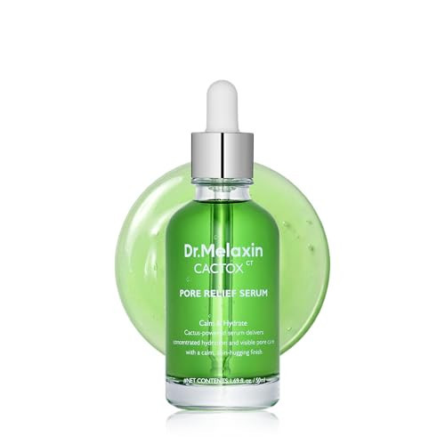 Dr.Melaxin Cactox Pore Relief Serum 80ml – Pore Minimizer & Hydrating Face Serum with Triple Hyaluronic Acid, Deep Moisture, Texture Smoothing & Clear Skin Care | Amazon (US)