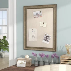 Gracie Oaks Wall Mounted Bulletin Board | Wayfair | Wayfair North America