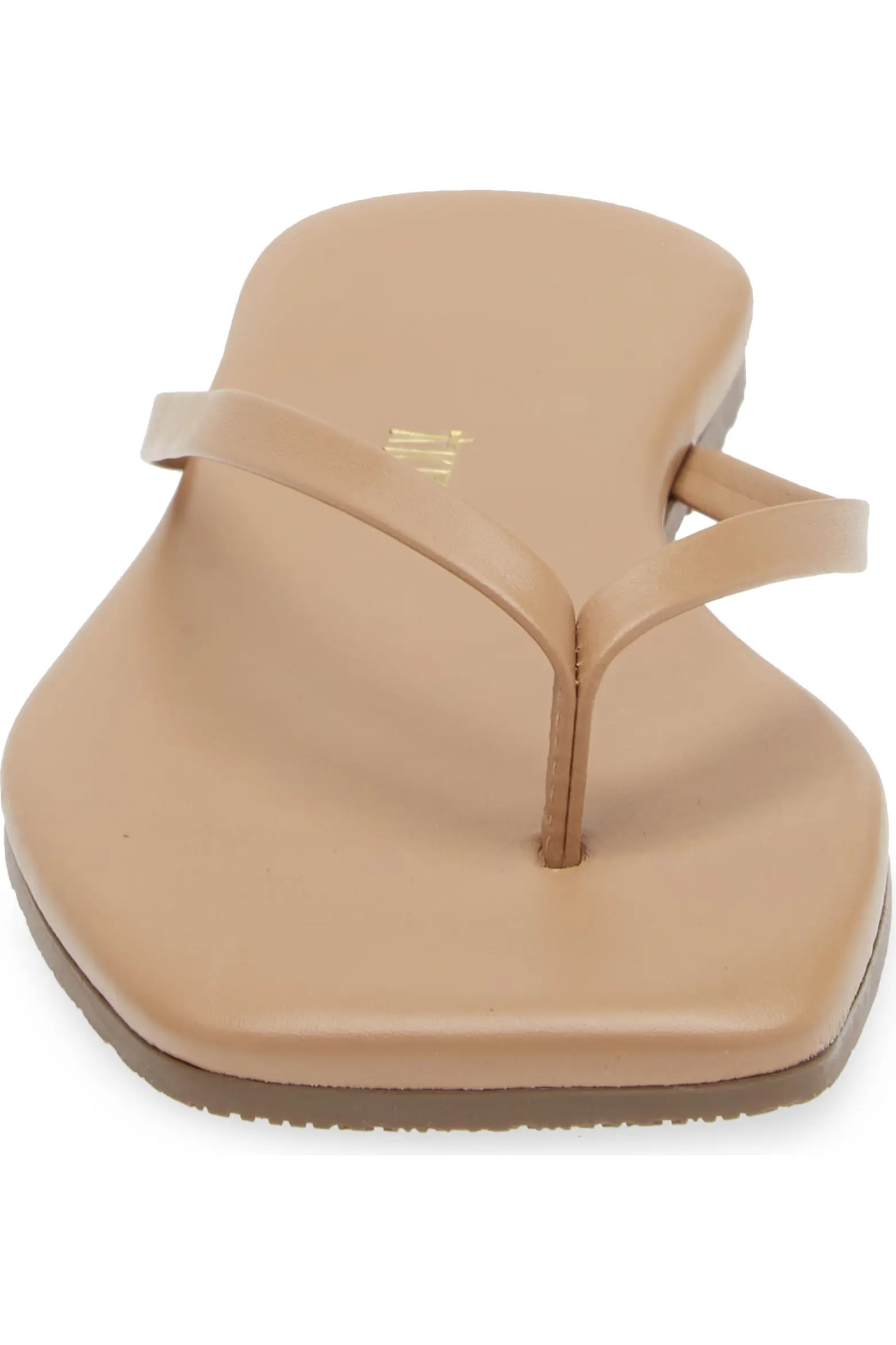 Lily Croc Embossed Leather Flip Flop (Women) | Nordstrom | Nordstrom