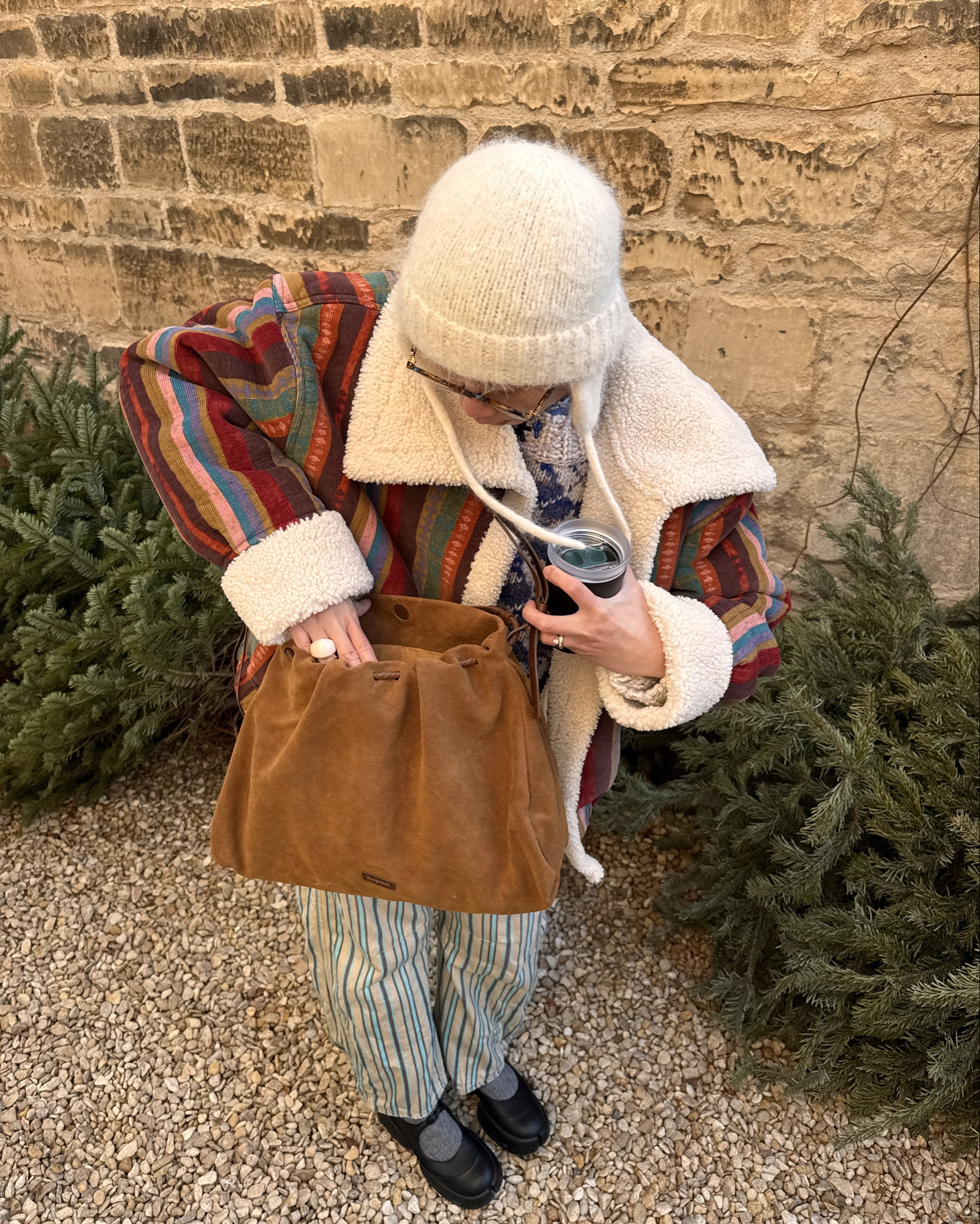 Songmont, free people, striped, jacket, colourful outfit, mary janes, striped jeans, suede

#LTKuk #LTKstyletip #LTKbag