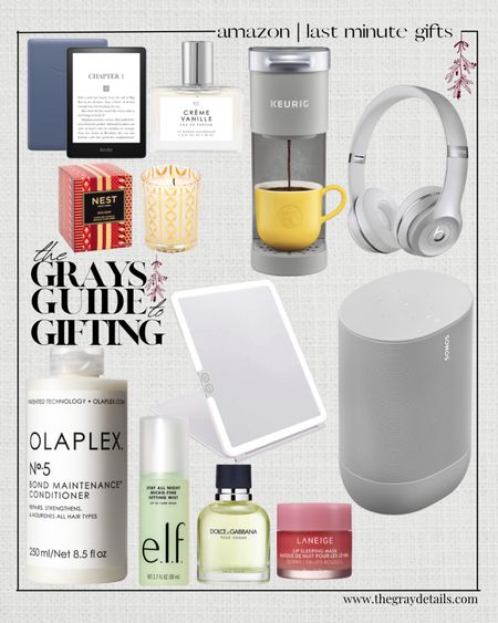 Amazon last minute gifts with fast shipping! 

Mirror, skincare, headphones, speaker, tech, gifts for her, gifts for him, last minute, best, candles, olaplex, perfume, kindle 


#LTKfindsunder100 #LTKbeauty #LTKGiftGuide