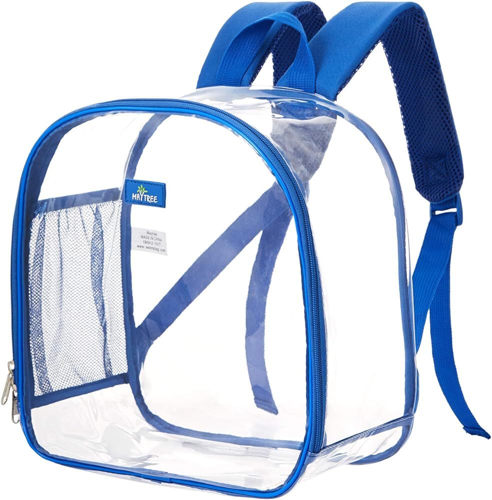Small Clear Backpack Stadium Approved for Concert, Beach, Work, Travel & Sporting | Amazon (US)