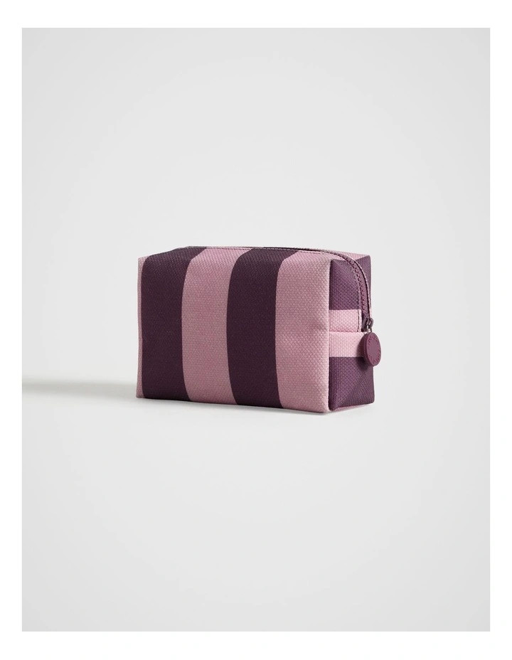 Fine DayWeekender Stripe Pouch in Eggplant | Myer