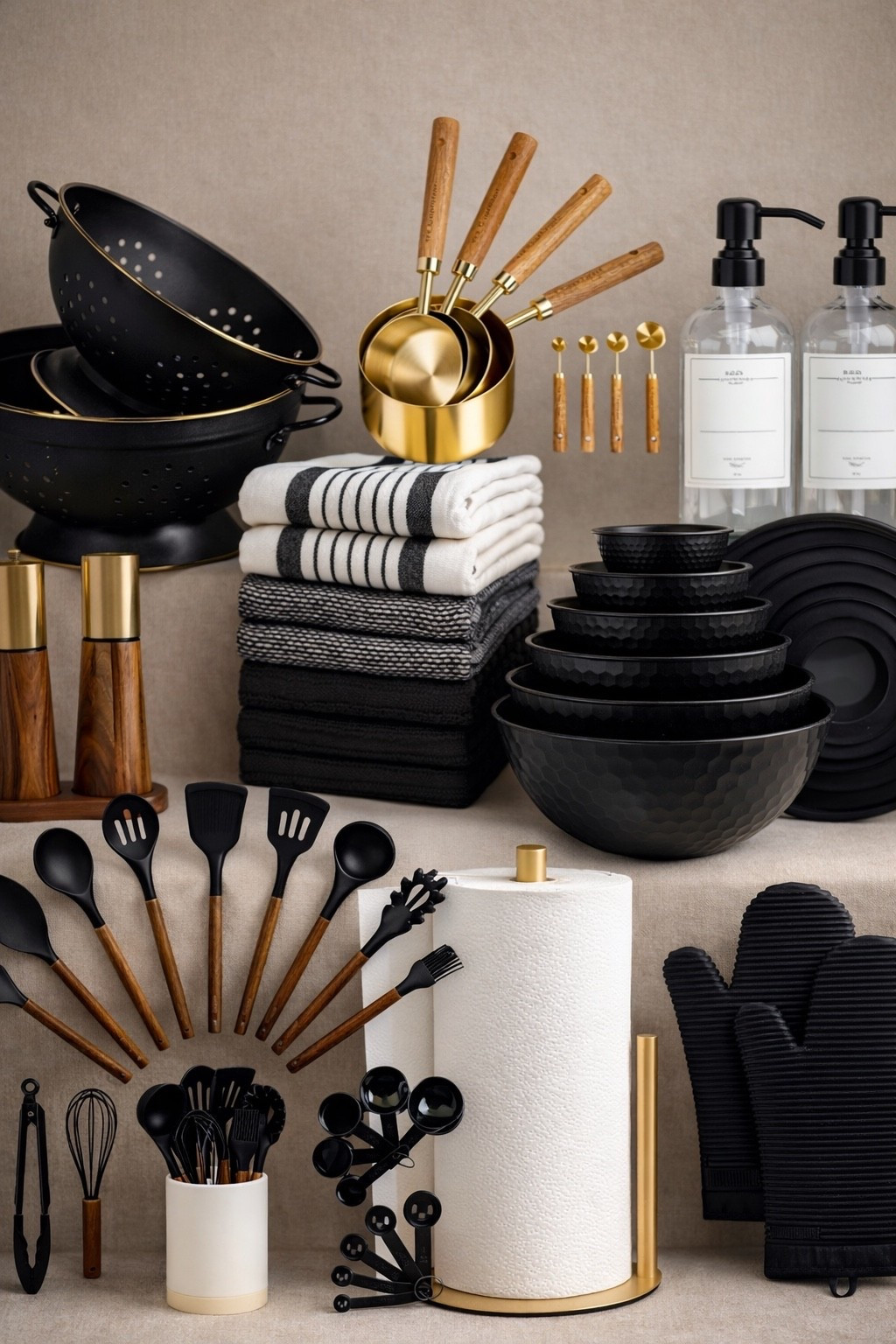 Amazon Kitchen Finds. Follow @farmtotablecreations on Instagram for more inspiration.

Set of two metal colanders. Paper towel holder. Mixing bowls with lids. Silicone kitchen utensils. Kitchen dish towels.  Silicone oven mitt set. Glass soap dispensers.  Salt and pepper grinders. Measuring cups and spoons.

Kitchen Must Haves  | Amazon Home |  Bathroom | Curated Entryway | Spring Decor | End of Year Clearance | Trending Decor | Viral Decor | Amazon Holiday | Bedroom corner | Coffee Table Decor | Neutral Decor | Fall Stem Sale | Target Finds | Skinny Bench | Bedroom | Living Room | Breakfast Nook | Amazon Home | Target Sale | Loloi Rugs | Magnolia Home | console table | console table styling | faux stems | entryway space | front porch decor | neutral decor | entryway decor | cozy home | affordable decor |  home decor | home inspiration | console styling | entryway rug | cozy moody home | moody home decor | neutral home | bathroom decor | living room | spring decor | Hearth & Hand | Studio McGee



#LTKSaleAlert #LTKHome