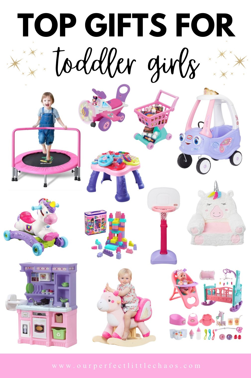 Looking for gifts for toddler girls? Need toddler girl birthday or Christmas gift ideas? You found the ultimate list of gift ideas for toddlers! From play kitchens to baby dolls and shopping carts, shop the list by clicking the links below!💕

#LTKmomlife #LTKSeasonal #LTKKids