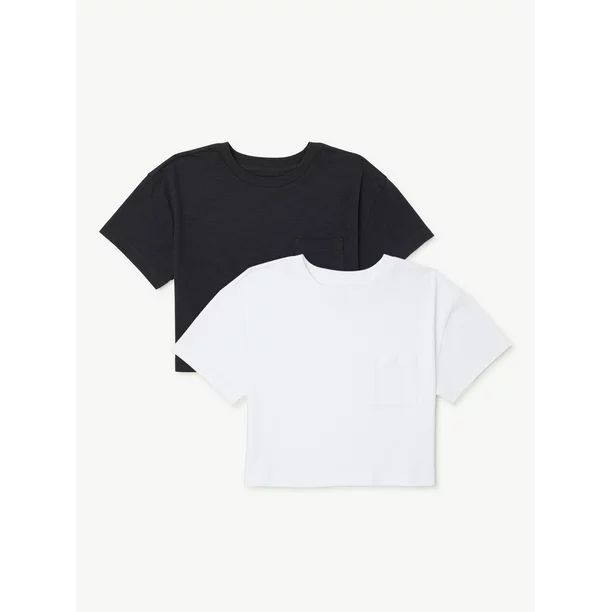 Free Assembly Boys Short Sleeve Pocket T-Shirt, Sizes 4-18 - Walmart.com | Walmart (US)