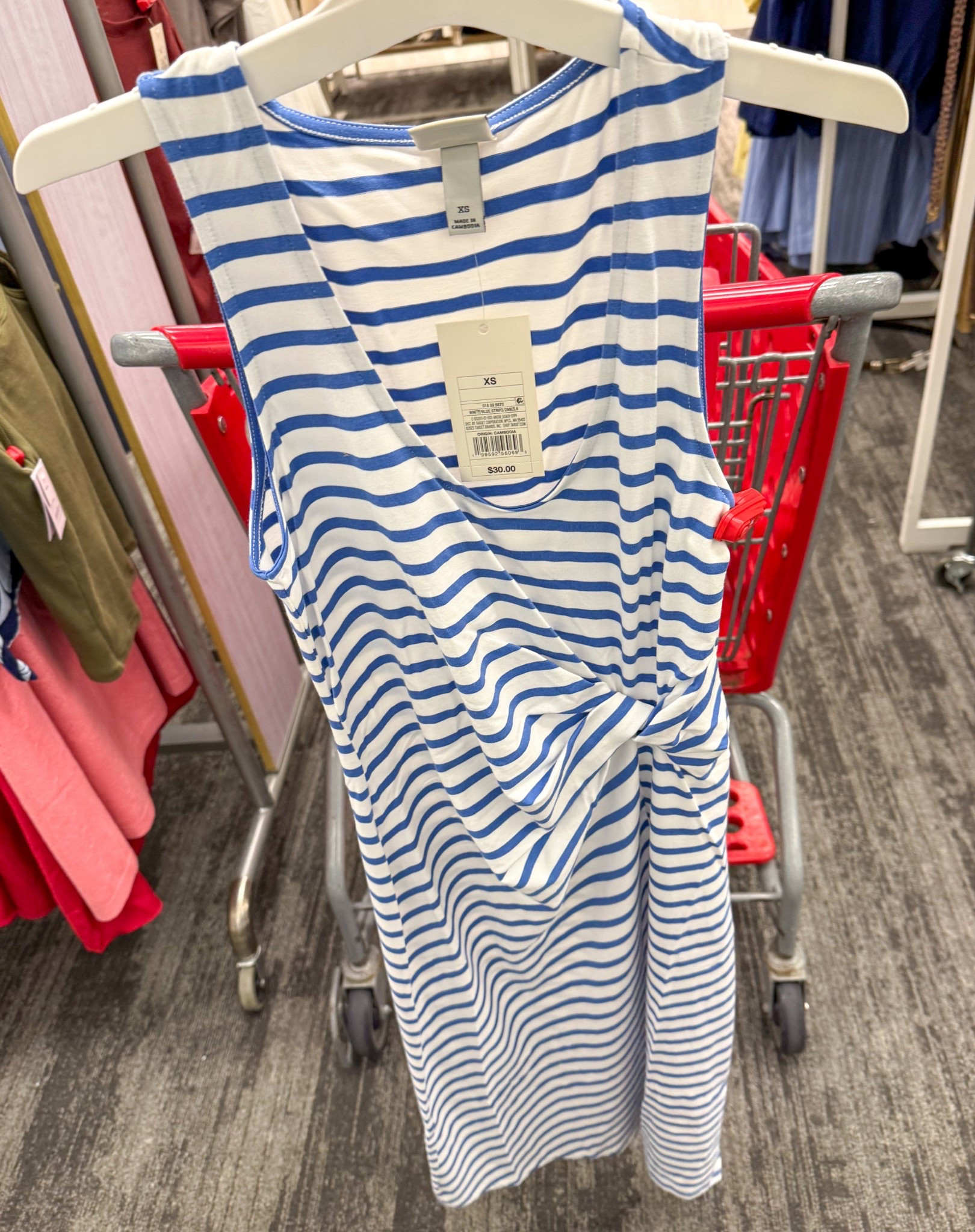 This cute dress is only $22 right now!

@Target 
#sale #targetsale #stripes #dresssale #targetsale 

#LTKootd #LTKSaleAlert #LTKMidsize