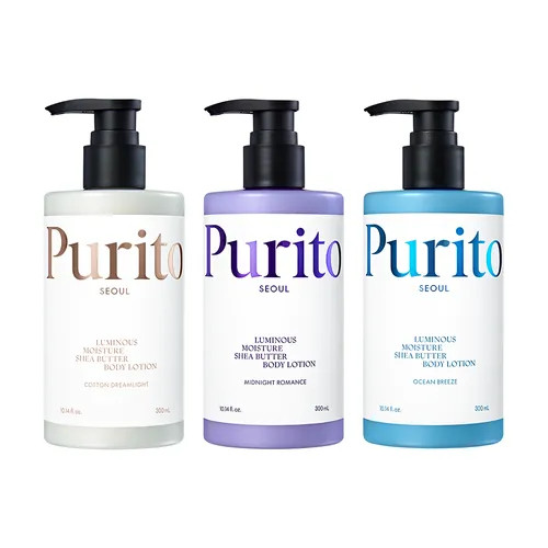 Purito SEOUL - Luminous Moisture Shea Butter Body Lotion - 3 Types | YesStyle | YesStyle Global
